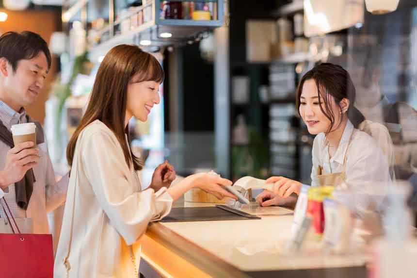 外食チェーン企業における導入事例イメージ